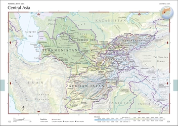 Бумажная книга «Essential World Atlas. The comprehensive companion to our planet» - фото №9 - миниатюра