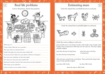 Паперова книга «Maths Made Easy Ages 6-7 Key Stage 1 Advanced», автор Керол Вордерман - фото №3 - мініатюра