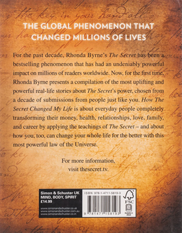 Паперова книга «How The Secret Changed My Life», автор Ронда Берн - фото №2 - мініатюра