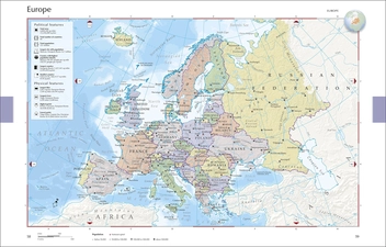 Бумажная книга «Compact World Atlas» - фото №6 - миниатюра