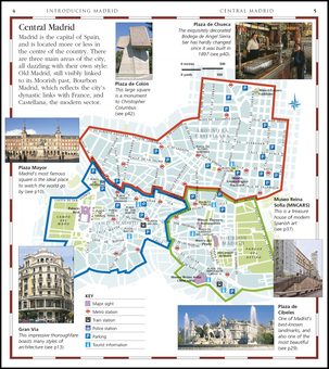 Бумажная книга «Madrid Pocket Map and Guide» - фото №4 - миниатюра