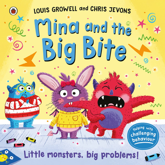 Паперова книга «Mina and the Big Bite», автор Луї Гроуелл - фото №1 - мініатюра
