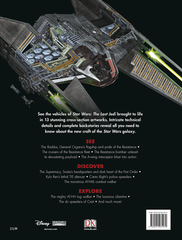 Паперова книга «Star Wars: The Last Jedi. Incredible Cross Sections», автор Джейсон Фрайд - фото №2 - мініатюра