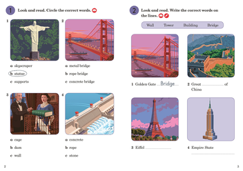 Паперова книга «Ladybird Readers. Level 3. Great Buildings. Activity Book» - фото №3 - мініатюра