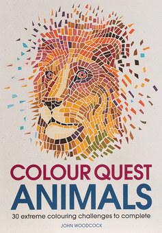 Паперова книга «Colour Quest Animals. 30 Extreme Colouring Challenges to Complete», автор Джон Вудкок - фото №1 - мініатюра