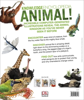 Паперова книга «Knowledge Encyclopedia Animal!» - фото №2 - мініатюра