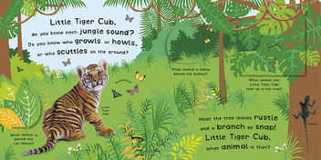 Паперова книга «Growl! Howl! Animals» - фото №4 - мініатюра
