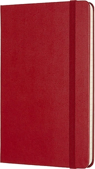  «Блокнот Moleskine Classic Medium Линейка Красный (QP050F2)», бренда Moleskine - фото №2 - миниатюра