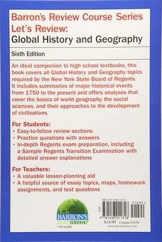 Бумажная книга «Let's Review: Global History and Geography», автор Марк Уилнер - фото №2 - миниатюра
