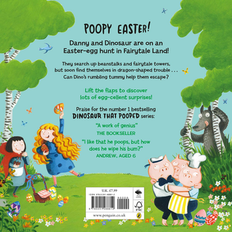 Паперова книга «The Dinosaur that Pooped Easter!», авторів Дугі Пойнтер, Том Флетчер - фото №2 - мініатюра
