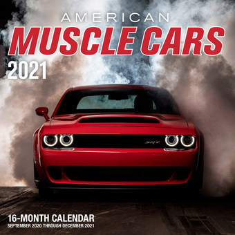 Паперова книга «American Muscle Cars 2021» - фото №1 - мініатюра