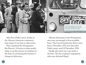 Паперова книга «The Story Of Civil Rights. Learn about the Civil Rights Movement! » - фото №5 - мініатюра