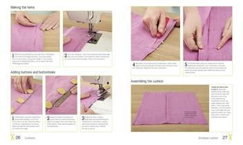 Паперова книга «Cushions, Curtains and Blinds Step by Step. 25 Soft-Furnishing Projects for the Home» - фото №4 - мініатюра