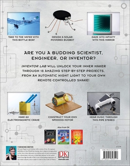 Паперова книга «Inventor Lab. Projects for genius makers» - фото №2 - мініатюра