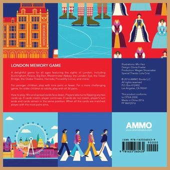 Бумажная книга «London Memory Game», автор Мин Хо - фото №2 - миниатюра