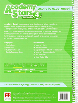 Паперова книга «Academy Stars. Level 4. Teacher's Book », автор Джулі Тіз - фото №2 - мініатюра