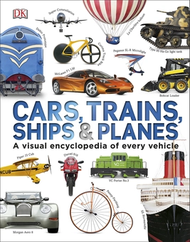 Бумажная книга «Cars Trains Ships and Planes» - фото №1 - миниатюра