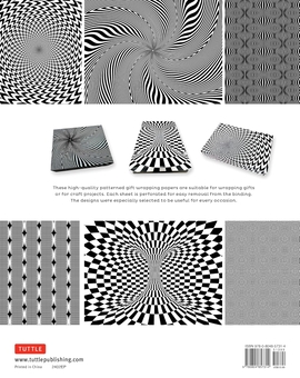 Паперова книга «Matrix Patterns Gift Wrapping Papers - 12 sheets: 18 x 24 inch (45 x 61 cm) » - фото №2 - мініатюра