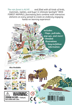 Паперова книга «Ultimate Spotlight: Rain Forest Animals», автор Сандра Лабукарі - фото №3 - мініатюра
