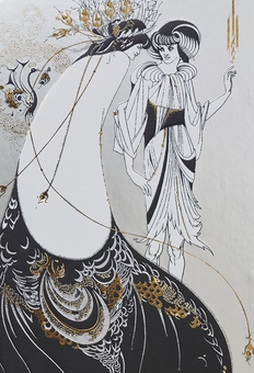 Паперова книга «Aubrey Beardsley. The Peacock Skirt » - фото №1 - мініатюра
