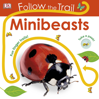 Бумажная книга «Minibeasts. Take a Peek! Fun Finger Trails!» - фото №1 - миниатюра