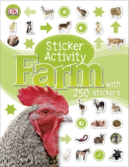 Паперова книга «Sticker Activity: Farm» - фото №1 - мініатюра