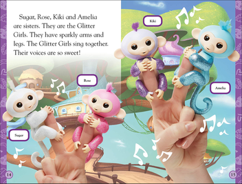 Бумажная книга «Fingerlings Monkey Mischief », автор Тори Косара - фото №4 - миниатюра