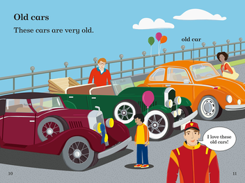 Бумажная книга «Ladybird Readers. Level 1. Cars » - фото №3 - миниатюра