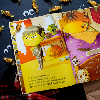 Паперова книга «Trick or Treat, Crankenstein», автор Саманта Бергер - фото №4 - мініатюра