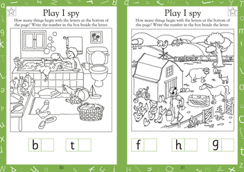 Бумажная книга «English Made Easy The Alphabet Ages 3-5 Preschool», автор Кэрол Вордерман - фото №5 - миниатюра