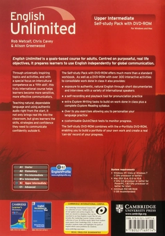 Паперова книга «English Unlimited Upper Intermediate Self-study Pack (+DVD)», автор Роб Меткалф - фото №2 - мініатюра