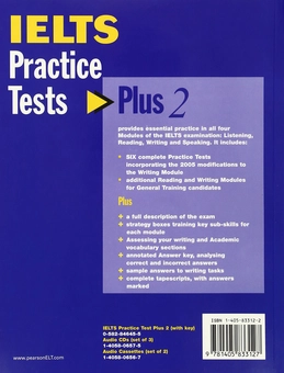 Паперова книга «IELTS. Practice Tests Plus 2 (+key and CD Pack)», авторів Джудіт Вілсон, Морган Террі - фото №3 - мініатюра