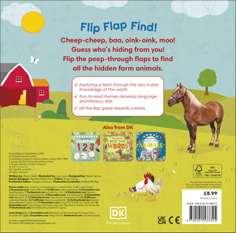 Бумажная книга «Flip Flap Find! Farm» - фото №2 - миниатюра
