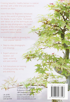 Паперова книга «Indoor Bonsai for Beginners», автор Вернер Буш - фото №2 - мініатюра