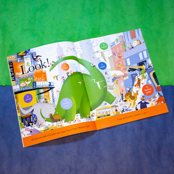 Бумажная книга «Look! A Double Book! 14», автор Боб Стейк - фото №4 - миниатюра
