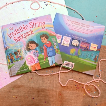Паперова книга «The Invisible String Backpack», автор Патріс Карст - фото №2 - мініатюра
