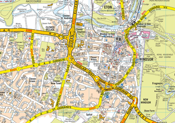 Бумажная книга «Windsor A-Z Pocket Street Map» - фото №3 - миниатюра