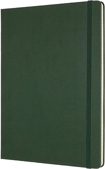  «Блокнот Moleskine Classic Extra Large Линейка Миртовый Зеленый (QP090K15)», бренда Moleskine - фото №2 - миниатюра