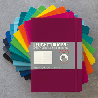  «Еженедельник с заметками Leuchtturm1917 2020 Красный (359950)», бренда Leuchtturm1917 - фото №4 - миниатюра