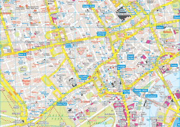 Бумажная книга «London A-Z Visitors Map» - фото №3 - миниатюра