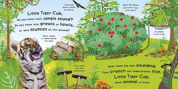 Паперова книга «Growl! Howl! Animals» - фото №5 - мініатюра