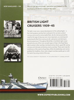Бумажная книга «British Light Cruisers 1939–45», автор Ангус Констам - фото №2 - миниатюра