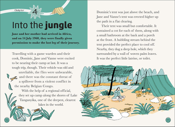Бумажная книга «Jane Goodall», автор Либби Ромеро - фото №4 - миниатюра