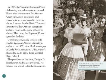 Паперова книга «The Story Of Civil Rights. Learn about the Civil Rights Movement! » - фото №7 - мініатюра