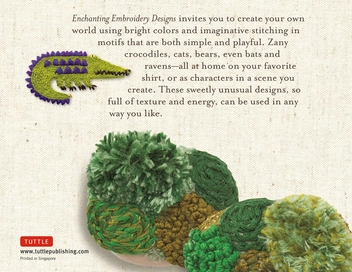 Паперова книга «Enchanting Embroidery Designs», автор Мів Моріта - фото №2 - мініатюра
