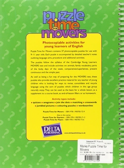 Бумажная книга «Puzzle Time: Movers: Photocopiable Activities for Young Learners of English», автор Джон Маркс - фото №2 - миниатюра