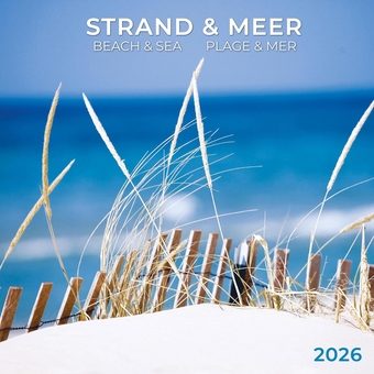 Бумажная книга «Strand & Meer/Beach & Sea/Plage & Mer 2026» - фото №1 - миниатюра