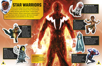 Бумажная книга «Guardians of the Galaxy Ultimate Sticker Collection» - фото №4 - миниатюра
