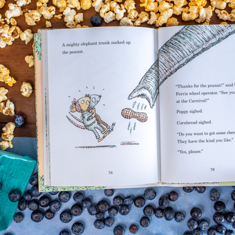 Паперова книга «Cornbread & Poppy at the Carnival», автор Метью Корделл - фото №2 - мініатюра