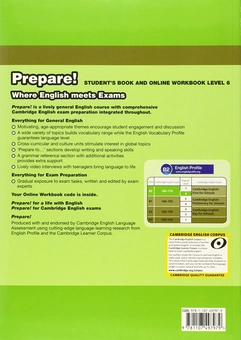 Бумажная книга «Cambridge English Prepare! Level 6 Student's Book and Online Workbook», авторов Аннет Капель, Джеймс Стайринг, Николас Тимс - фото №2 - миниатюра